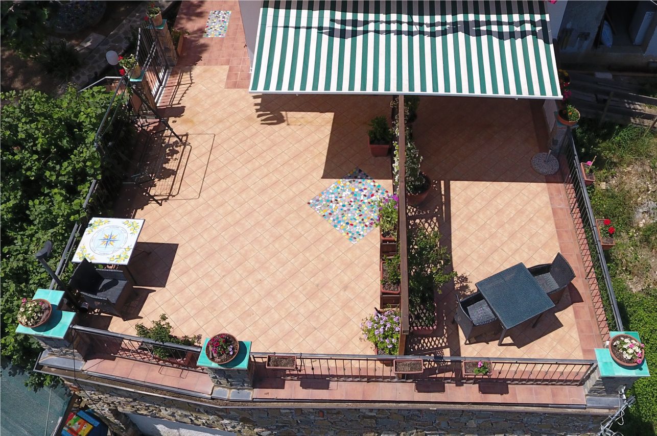 Terrazzo panoramico vista mare - Casa Vacanze Xenia Cilento